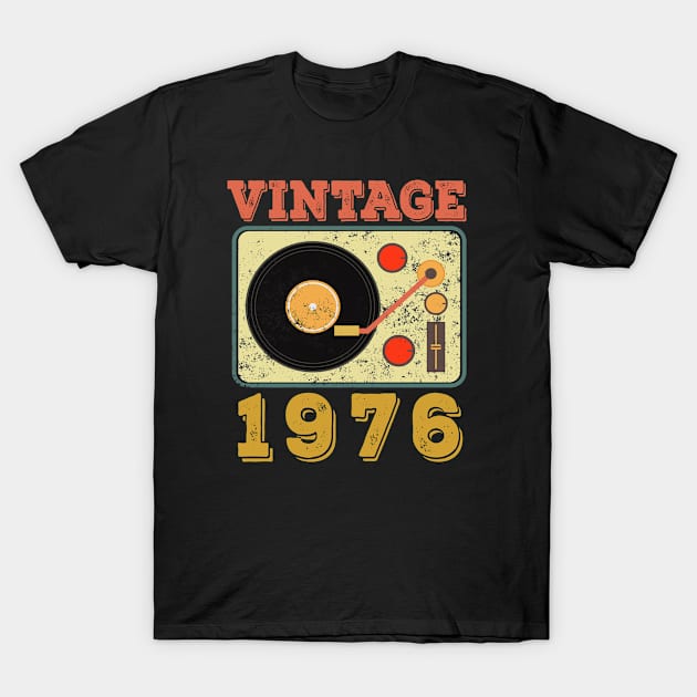 Vintage 1976 T-Shirt by SKHR-M STORE